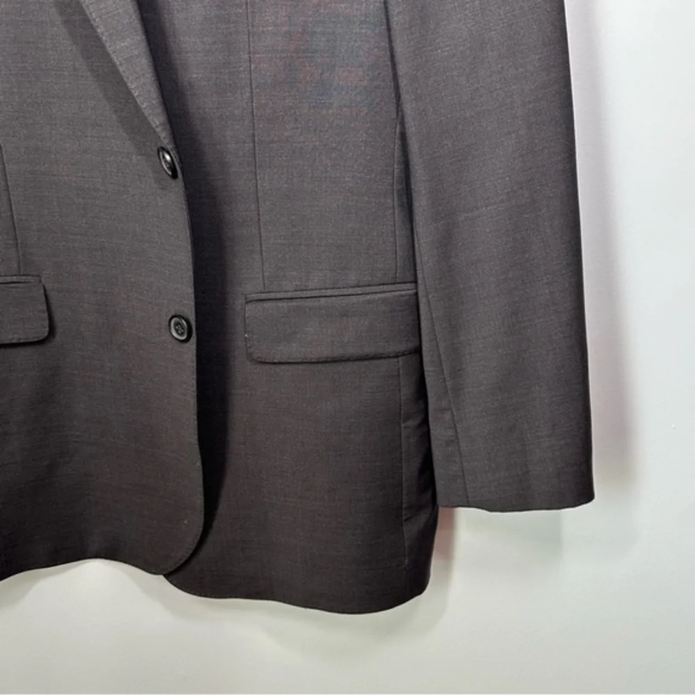 Brooks Brothers Gray Wool Blend Explorer Regent Fit Madison Fit Blazer‎ Mens 41R
